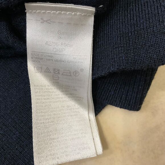 Banana Republic Extra Fine Merino Wool Pull over Sweater women’s size S Blue - Picture 9 of 9